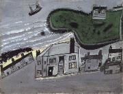 Alfred Wallis The Hold House Port Mear Square Island port Mear Beach oil